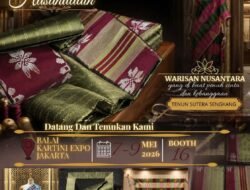 H-3 Menuju Expo 2026: Tenun Sutera Sengkang Persit Wajo Siap Curi Perhatian di Balai Kartini Jakarta