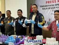 BBPOM Sita 7.092 Skincare Bermerkuri di Makassar, Omzet Pabrik Rumahan Capai Rp65 Juta/Minggu