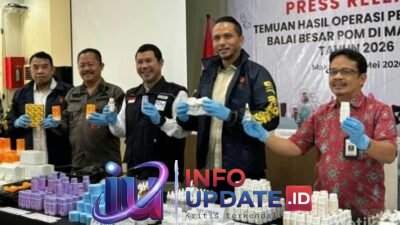BBPOM Sita 7.092 Skincare Bermerkuri di Makassar, Omzet Pabrik Rumahan Capai Rp65 Juta/Minggu