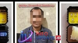 Paket Mencurigakan di Ekspedisi Bandara Terkuak, Pengedar Narkoba Diringkus Polres Maros