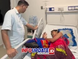 Anggota DPRD Sulsel Santuni Korban Sabetan Geng Motor di Makassar, 5 Pelaku Diciduk Polisi