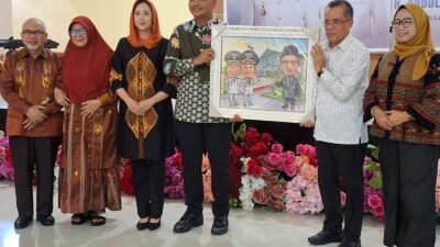 Bupati Bantaeng Lepas Purna Bhakti Sekda Bantaeng, H. Abdul Wahab