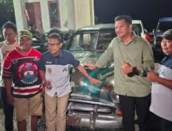Bupati Bantaeng Sambut Komunitas Mobil Klasik se-Sulawesi di Pantai Marina