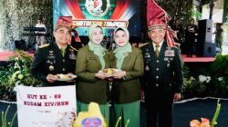 HUT ke-69 Kodam XIV/Hsn, Mayjen Bangun Nawoko: Rapatkan Barisan Bantu Rakyat