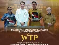 Pemkab Bantaeng Pertahankan WTP 11 Tahun Berturut-turut