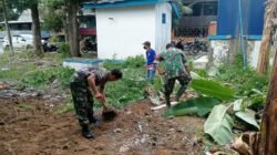 Pelda Supriadi Pimpin Karya Bhakti Bersama Masyarakat Kelurahan Paria, Wajo