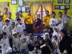 Polsek Tamalate Gelar Jumat berkah di Panti Asuhan Al – Fattah Jelang HUT Bhayangkara ke-80.