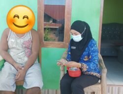 PPKJ UPT Puskesmas Loka Pantau Jadwal Minum Obat Pasien ODGJ di Rumahnya