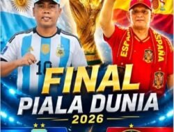 FIFA 2026, Bupati Wajo Jagokan Argentina, Wabub Andalkan Spanyol