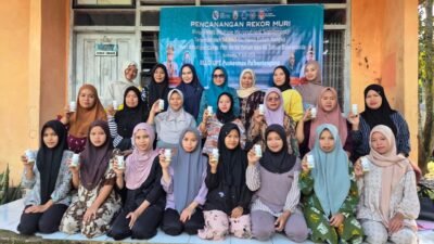 Tingkatkan Status Gizi dan Kesehatan Ibu Hamil, BLUD UPT Puskesmas Pa’bentengang Menggelar Gerakan Minum MMS