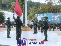 Kasdim 1406/Wajo Pimpin Upacara Bendera Hari Senin, Tegaskan Semangat Pengabdian dan Profesionalisme Prajurit