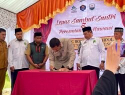 Raih Akreditasi A, Bupati Bantaeng Beri Bantuan Pembangunan Asrama Pesantren An-Nawawi