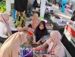 Puluhan Masyarakat di Pasar Desa Pa’bentengang Dapat Layanan Kesehatan Gratis Dari Tim CKG Puskesmas Pa’bentengang