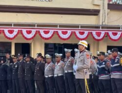 Apresiasi Institusi! Kapolsek Mamajang Jadi Komandan Upacara HUT Bhayangkara Ke-80