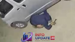 Pencurian Katalis Mobil Kembali Terjadi di Maros, Pelaku Terekam CCTV Beraksi di Dekat Kantor Desa