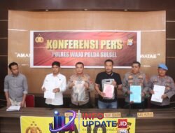 Polres Wajo Berhasil Ungkap Kasus Dugaan Penipuan Investasi Rp4 Miliar, Dua Tersangka Ditahan