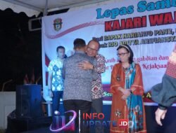 Lepas Sambut Kajari Wajo, Bupati Andi Rosman Sampaikan Terima Kasih Atas Dedikasi Pejabat Lama, Harianto Pane