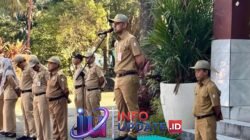 Sekcam Manggala Pimpin Upacara Bendera, Serukan Warga Semarakkan HUT ke-81 RI
