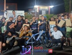 Pererat Silaturahmi, Polsek Mariso Gelar Lomba Domino Berhadiah Sepeda di HUT RI ke-81