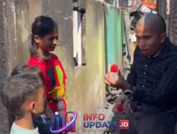Polisi Badut, Brigpol Ridho Hibur Anak Korban Kebakaran di Tallo dengan Sulap