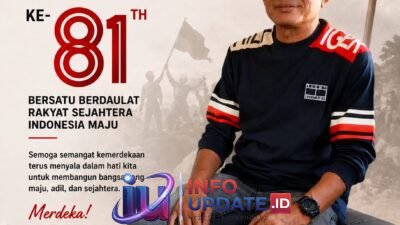 Momentum HUT RI ke- 81, SMSI Wajo Mengajak Pemkab Perkuat Pembangunan Dearah