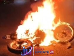 Tawuran Geng Motor vs Warga di Urip Sumoharjo, 1 Motor Dibakar dan 1 Warga Kena Busur