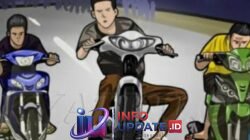 Buru Cuan di Tengah Balap Liar, 2 Pemuda di Makassar Ditangkap Saat Live TikTok