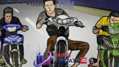 Buru Cuan di Tengah Balap Liar, 2 Pemuda di Makassar Ditangkap Saat Live TikTok