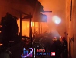 Sejumlah Rumah Ludes Terbakar di Paccerakkang Raya Biringkanaya, Seorang Penyandang Disabilitas Tewas