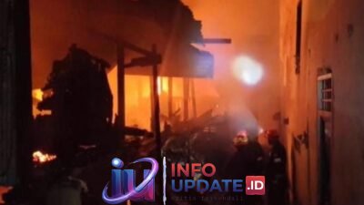 Sejumlah Rumah Ludes Terbakar di Paccerakkang Raya Biringkanaya, Seorang Penyandang Disabilitas Tewas