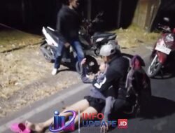 Geng Motor di Makassar Menyerang Pengendara, Akibatkan Seorang Wanita Terluka