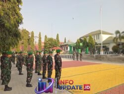 Kodim 1406/Wajo Gelar Upacara Hari Senin, Perkuat Disiplin dan Semangat Pengabdian Prajurit