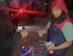 Tawuran Jilid 2 di Borong Raya Makassar, Warga Bittowa Lama vs Aditarina Saling Lempar Busur dan Bom Molotov