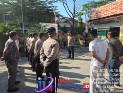 Kapolsek Mariso Perintahkan Personil Tingkatkan Patroli Cegah Perang Kelompok