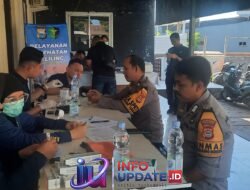 Cek Kesehatan Rutin, Biddokkes Polda Sulsel Pastikan Personel Polsek Tamalate Tetap Prima Layani Masyarakat