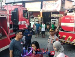 Kebakaran Hanguskan 2 Rumah di Tamalate, Percikan Api Dari Plafon 