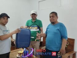 DLH Wajo Merancang Kotoran Sapi Jadi Digester Biogas Portable