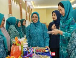 Kuatkan 10 Program Pokok PKK, Ketua TP PKK Bantaeng Hadiri Lomba B2SA dan Administrasi PKK