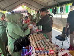 Kodim 1406/Wajo Gelar Bazar Pasar Murah, Semarak HUT ke-81 TNI Hadir untuk Masyarakat