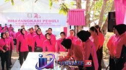 HKGB ke-74, Bhayangkari dan Polda Sulsel Hadirkan Air Bersih untuk Warga Romangtangaya Manggala
