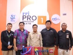 Ketua SMSI Sulsel Jadi Narasumber Dialog di RRI Makassar