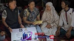 Bupati Enrekang Serahkan Bantuan Rp 10 Juta untuk Keluarga Korban Kebakaran di Alla