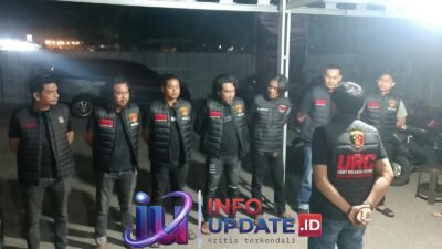 Resmob Polres Banteng Galakkan Patroli Malam di Wilayah Rawan