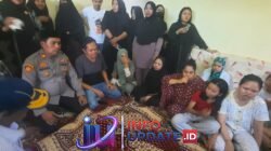 Ayahanda Kanit Intelkam Berpulang, Polsek Tamalate Kompak Beri Penghormatan Terakhir