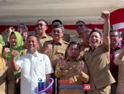 Bupati Enrekang Hadiri Pelepasan Bantuan Produk Susu Untuk Masyarakat Sulsel