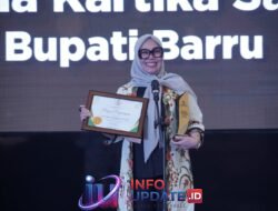 Pendukung Zakat Terbaik, Bupati Barru Raih Penghargaan Grand Awards 2026 Baznas RI