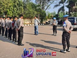 Kapolsek Tamalate Tekankan Profesionalisme, Iptu Irwan Pimpin Apel Pagi Personel