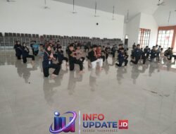 Tanamkan Sikap Disiplin dan Kemandirian, Siswa SRT 19 Wajo Dilatih Pencak Silat Militer